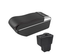 CMJAHU Fit For Daihatsu Sirion Car Interior Armrest Modification Multi-functional Center Console Double-layer Storage Car Accessories 2020(A3curved Whiteline)