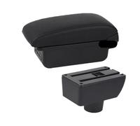 CMJAHU Fit For Geely MK For New Geely MK GC6 Car Armrest Central Storage Box New King Kong Retrofit With USB Accessories(B black line 3USB)