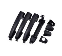 CMJAHU Fit for Hyundai Sonata 2.4L 3.3L 2006 2007 2008 2009 2010 Outside Exterior Car Door Handle Or W/Caps Front Rear Left Right 4 Pcs(Handles with Caps)