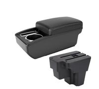 CMJAHU Fit For K-i-a RIO Armrest Box K-i-a STONIC K-i-a Rio Lx Cerato Car Center Console Modified Multi-function Storage Box Parts South America(A3 white line NO USB)