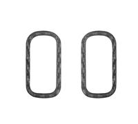 CMJAHU Fit For Kia Sedona 2015 2016 Window Lift Panel Decoration Trim With Folding Rearview Mirror Button Car Carbon Fiber Cover Stickers