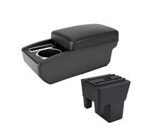 CMJAHU Fit For M-a-h-i-n-d-r-a Xylo Armrest Box Xylo D2D4 E4 Car Center Console Modified Multi-function Storage Box Accessories USB Car Supplies(A3 white line NO USB)