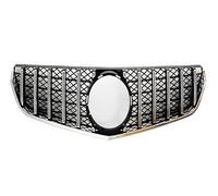 CMJAHU Fit For M-e-r-c-e-d-e-s B-e-n-z E Coupe W207 C207 A207 2009-2015 GT Diamond Style Front Inlet Mask Grille Grill Grid Mesh Tuning Accessories(09-12 GT Silvery)