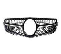 CMJAHU Fit For M-e-r-c-e-d-e-s B-e-n-z E Coupe W207 C207 A207 2009-2015 GT Diamond Style Front Inlet Mask Grille Grill Grid Mesh Tuning Accessories(09-12 Diamond Black)