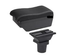 CMJAHU Fit For M-i-t-s-u-b-i-s-h-i Colt Z30 Armrest Box For M-i-t-s-u-b-i-s-h-i Colt Car Armrest Central Storage Box With USB Interior Car Accessories(C white line 7USB)