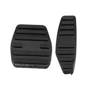 CMJAHU Fit For Many Serena C27 Series X-Trail T32 Days CNC Uxcell 1 Set Brake Pedals Pads Cover Footrest Kits(Black)