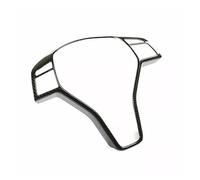 CMJAHU Fit For Mercedes Benz A B C E CLA CLS GLA GLK SLK Class W176 W246 W204 W207 W212 W117 Car Sticker Steering Wheel Frame Trim Cover(Carbon)