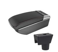 CMJAHU Fit For N-I-S-S-A-N Terrano 3 R-e-n-a-u-l-t Duster Oroch Car Modification Armrest 2012-2018 Plus Center Console Double Layer Storage Accessorie(B3straight Whiteline)