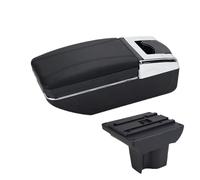 CMJAHU Fit For Perodua Aruz Armrest RUSH T-o-y-o-t-a 2019 AVANZA Car Center Console Modified Multi-function Storage Box Car Supplies Accessories(A2 Black line NO USB)