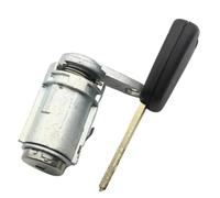 CMJAHU Fit For Peugeot 2004-2009 307 With 1 Pcs Key Without Slots On The Side Replacement Auto Left Door Lock Cylinder