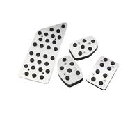 CMJAHU Fit For Peugeot 508 3008 For Citroen C5 C6 LHD Brake Gas Clutch Fuel Accelerator Pedal Cover Car Accessories Auto(MT With Rest)