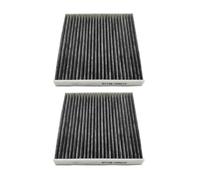 CMJAHU Fit For TOYOTA CAMRY Saloon 2006-2018 VENZA 2.7L For LEXUS ES250 Engine Air Filter 17801-28030 + AC Cabin Filter 87139-0N010(2 Cabin Filters)