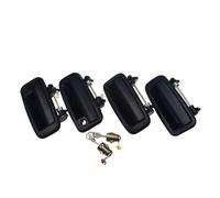CMJAHU Fit for Toyota Corolla 1988 1989 1990 1991 1992 Outside Door Handle Front Rear Left Right LH RH Door Lock Cylinder 69220-12110(4 Sides with Lock)