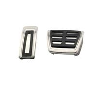 CMJAHU Fit For Volkswagen VW T-Roc TROC T-Cross Tcross Tiguan 2017-2023 Stainless Steel Auto Pedals AT MT Car Pedal Cover(AT Without Rest)