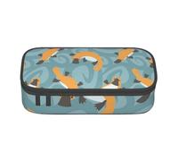 CMJSGG Platypus Cute, Pencil Case, Pencil Pouch Big Capacity Pencil Pen Case Cosmetic Bag