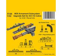 Cmk 129-5144 - 1:32 M35 Armament Subsystem Upgrade Set for Ah-1g Cobra