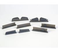 CMK 129-7386 - 1:72 P-40 Control Surfaces For Special Hobby Ki - New
