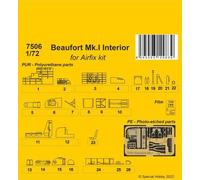 CMK 129-7506 - 1:72 Beaufort Mk.I Interior For Airfix Kit