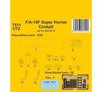 Cmk 129-7511 - 1:72 F/A-18F Super Hornet Cockpit 1/72 / for Revell - New