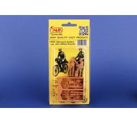 CMK 129-F48406 - 1:48 Wehrmacht Soldiers With Military Bicycles - New
