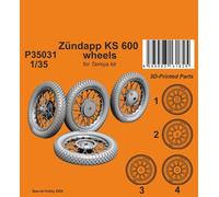 Cmk 129-P35031 - 1:35 Zündapp KS 600 Wheels - New