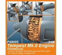 Cmk 129-P48005 - 1/48 - Tempest Mk.II Engine (Centaurus) for SH and Eduard Kits