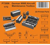CMK 129-P72006 1:72 German WWII Aircraft Maintenance Toolbox