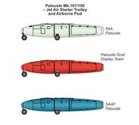 CMK CMK4368 1:48 Palouste Mk.101/102 Jet Air Starter Trolleys