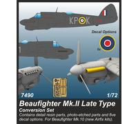 CMK CMK7490 1:72 Bristol Beaufighter Mk.II (Late) Conversion