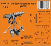 CMK/Czech Master Kits 129-P35021 1:35 Vickers Machine Gun