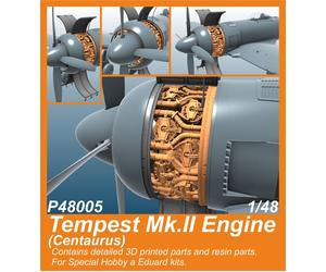 CMK/Czech Master Kits 129-P48005 1:48 Hawker Tempest Mk.II Engine