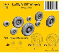 CMK/Czech Master Kits CMK3149 1:35 Laffly V15T Wheels