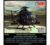 CMK/Czech Master Kits CMK4276 1:48 AH-6F/AH-6J Little Bird