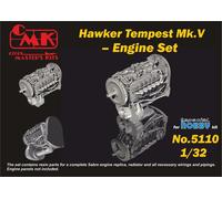 CMK/Czech Master Kits CMK5110 1:32 Hawker Tempest Engine