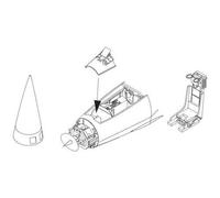 CMK/Czech Master Kits CMK7214 1:72 Lockheed F-104G Starfighter Interior set