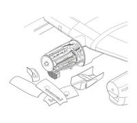 CMK/Czech Master Kits CMK7288 1:72 Avro Lancaster B.I/III ONE engine set