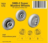 CMK/Czech Master Kits CMK7521 1:72 Dassault SMB-2 Super Mystere Wheels