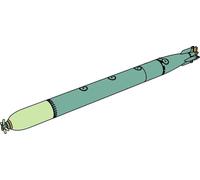 CMK/Czech Master Kits CMKN72025 1:72 WWII German Torpedo Type G7e