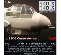 Cmk Junkers Ju 88C-2 Conversion Set Revell Night Fighter 1:32 Model Kit