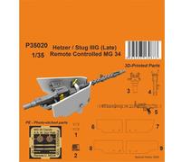 Cmk P35020 - 1/35 - Hetzer / Stug IIIG (Late) Remote Controlled MG 34 - New