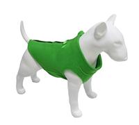 CMLDJBD dog coat Pet Autumn And Winter Dog Jacket Warm Traction Polar Fleece Zipper Sweater Small And Medium Dogs Cat Dog Jacket-green-s
