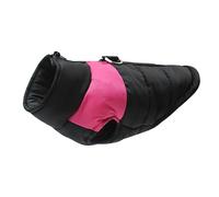 CMLDJBD dog coat Pet Dog Clothes Winter Warm Dog Jacket Golden Retriever Large Dog Cotton Coat Dog Jacket-rose Red-5xl