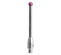 CMM Touch Probe for m3 Thread Stylus 3mm Red Ball Tip 30mm Carbide Stem for CNC Router Measuring Head Metalworking