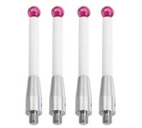 CMM Touch Probe Stem 50mm Length, 6mm Ball Head Stylus Model A50003709, Threaded Handle for CMM A 5000 3709 with Stainless Steel Material (4pcs)