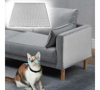 Cmn Cat Scat Mat 4x4cm - Bendable Pet Lent For Indoor/outdoor Use, Clear Plastic Deterrent For Furniture, Sofa, And S - 8 Pack 12 pcs