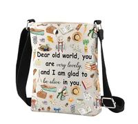 CMNIM Anne Inspired Crossbody Bag Anne Book Literary Gifts Anne Green Fans Gift Anne Bookish Small Crossbody Bag Book Merch, 2574 an Ne C, Crossbody