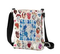 CMNIM Cardiac Nurse Crossbody Bag Cardiology Nurse Gift Heart Surgery Gifts Cardiologist Gifts CVICU Nurse Crossbody Purse, 2578 Cardiac Nurse C, Crossbody