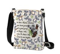 CMNIM Cute Koala Crossbody Purse Koala Bear Gift Koala Gifts for Girls Koala Bag Koala Travel Crossbody Bag Koala Lover Gift, 2578 Koala Crossbody, Crossbody