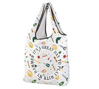 CMNIM Engineering Reusable Shopping Bag Civil Engineer Gifts It’s a Great Day to Play with My Hammer Funny Engineer Tote Bag (26018 Engineering F)