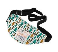 CMNIM Kayaker Gifts Kayaking Waist Fanny Pack Bag Kayak Canoe Lover Gifts Lake Life Gifts for Kayaker Coach Canoeist Sailors, 25721 Kayaker W, Diversity